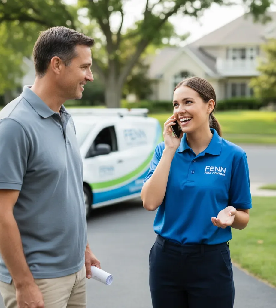 Fenn Pest Control customer support in Vinton